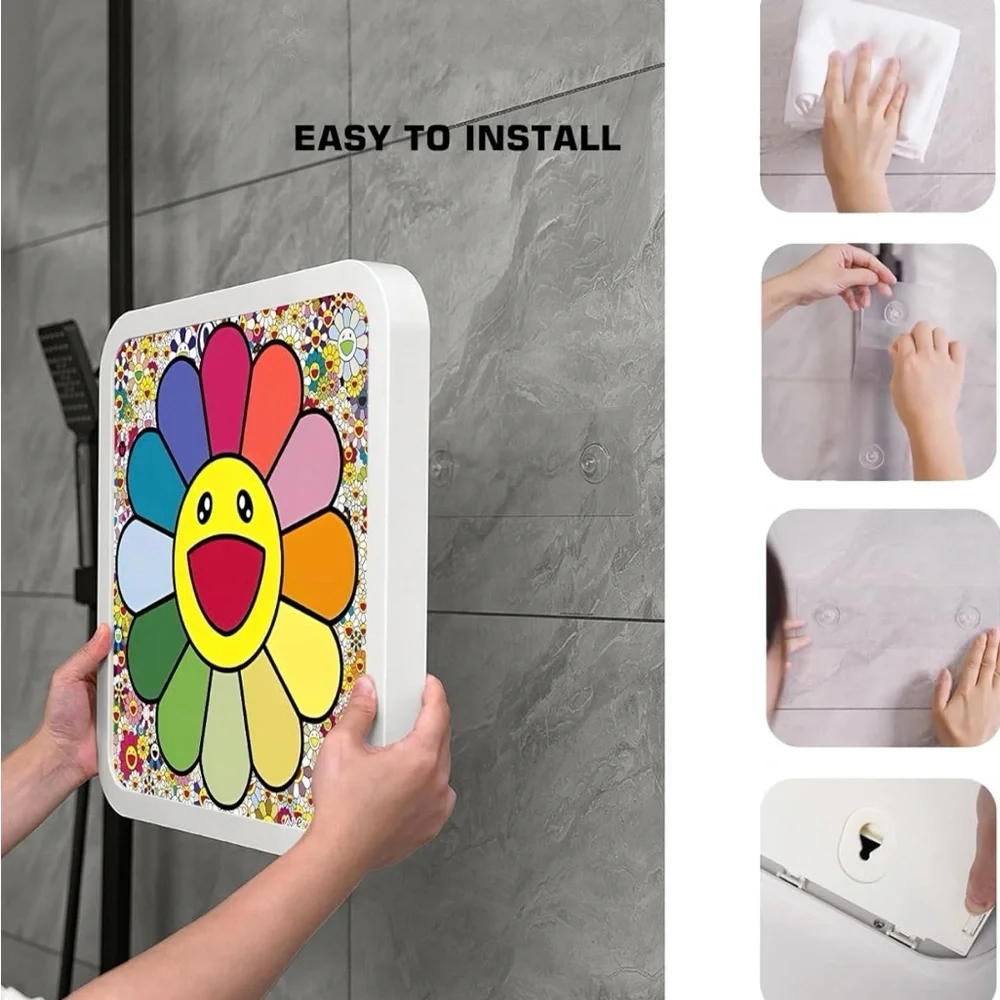 NIB Foldable Bathroom Organizer Storage Box